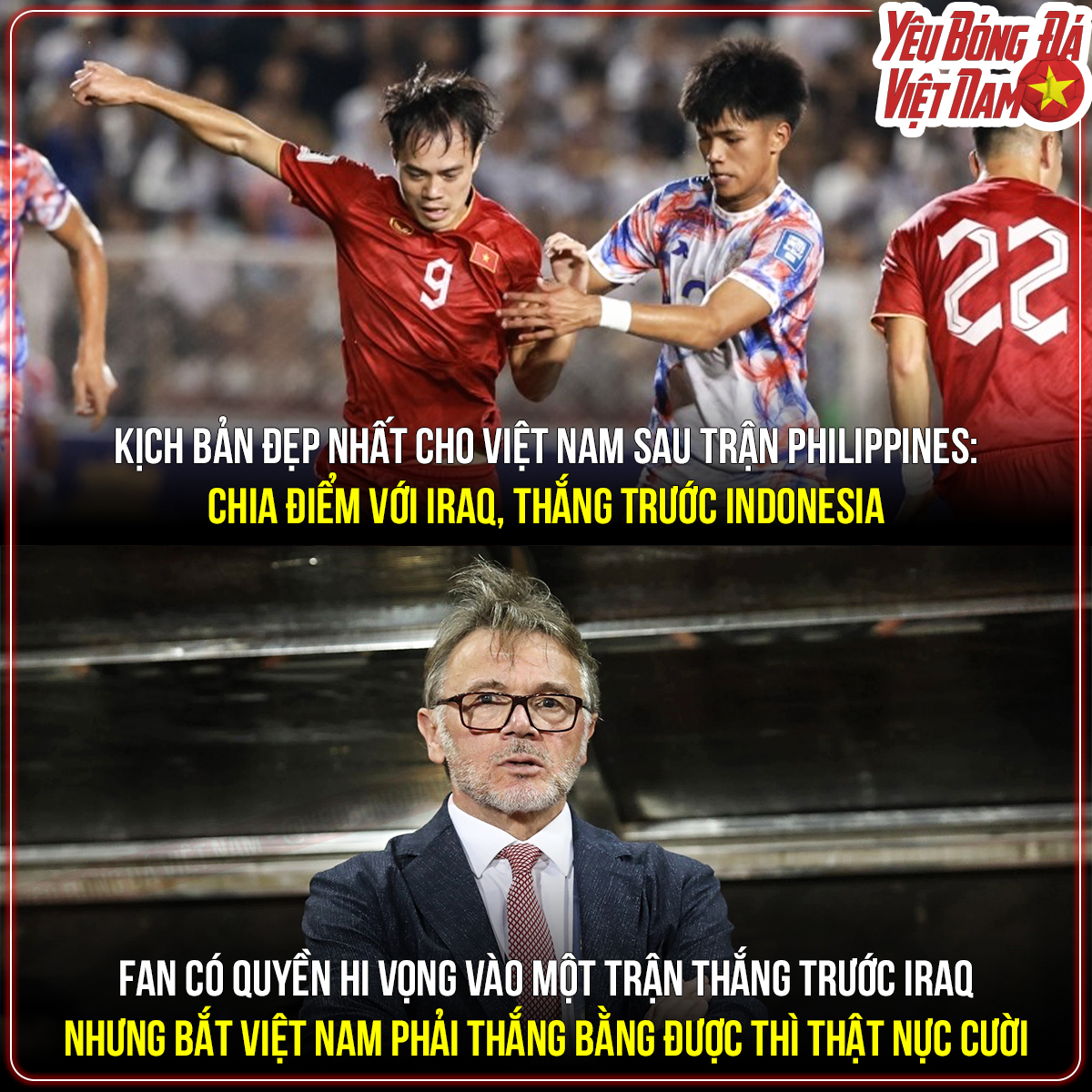 Các chiến binh sao vàng hướng đến mục tiêu vượt qua VL World Cup 2026