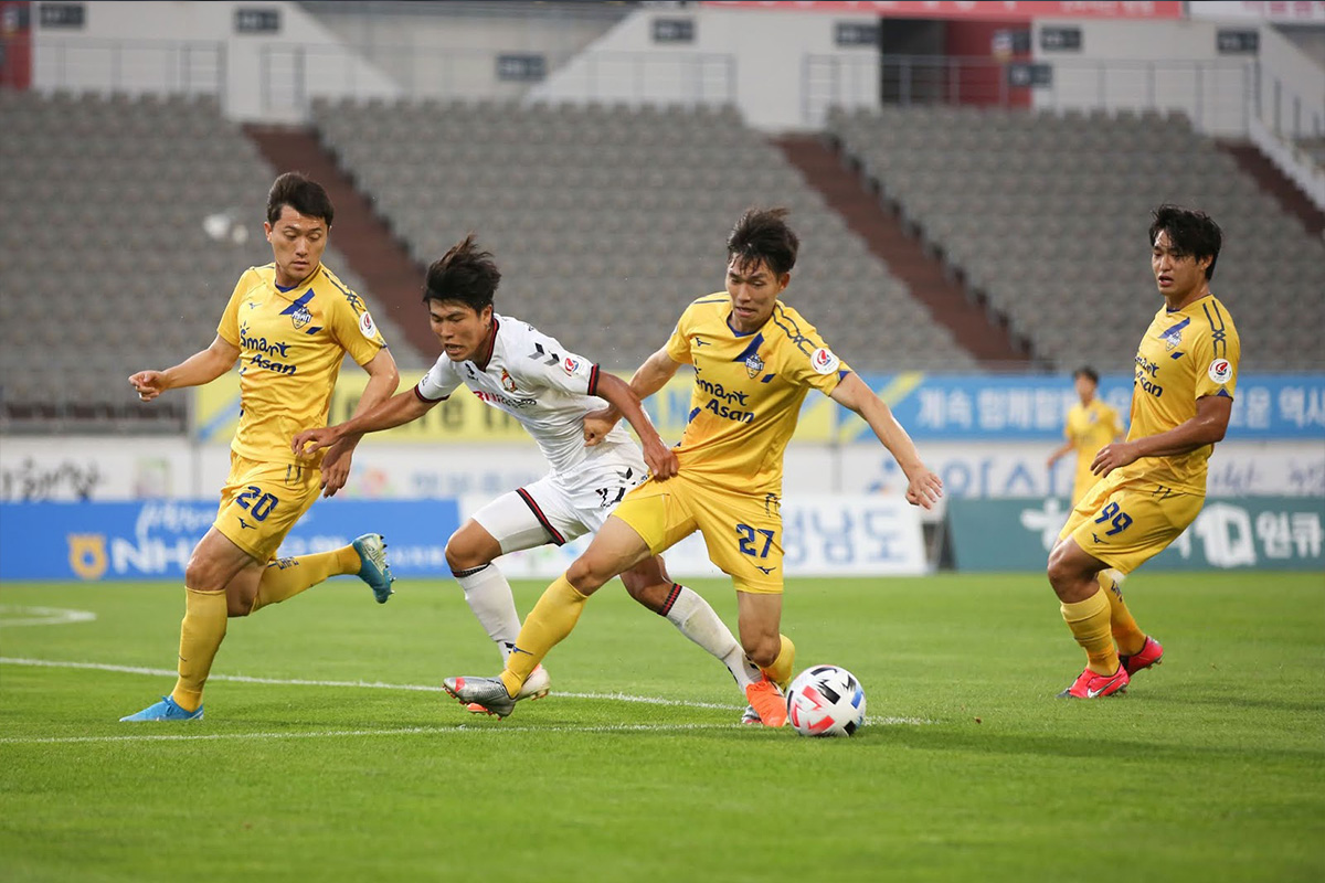 Soi keo Ansan Greeners vs Chungnam Asan